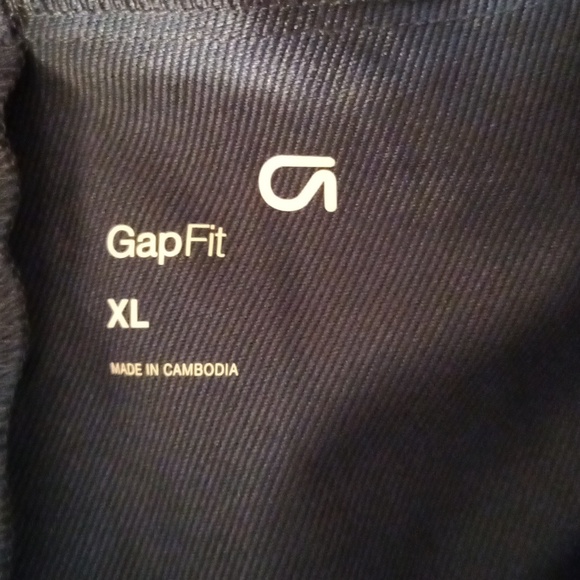 NWT Men's Size XL Navy Blue GapFit Joggers With Reflective Strips - Picture 8 of 9